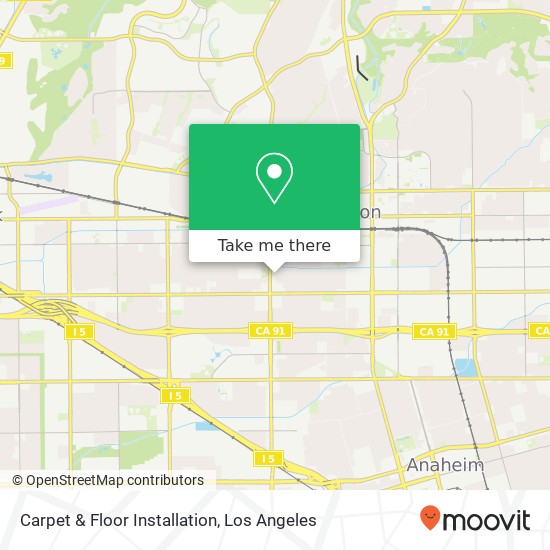 Carpet & Floor Installation map