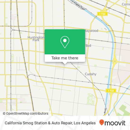 Mapa de California Smog Station & Auto Repair