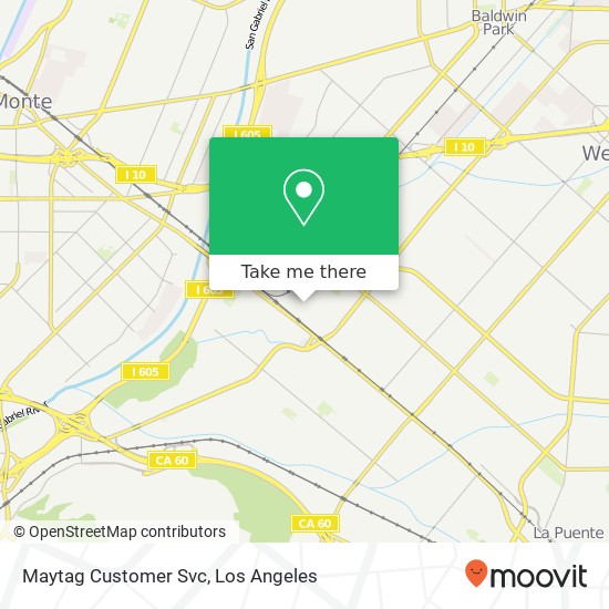 Maytag Customer Svc map