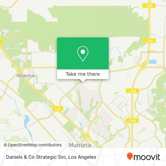 Daniels & Co Strategic Svc map