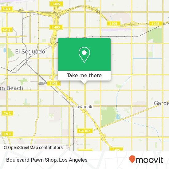 Boulevard Pawn Shop map