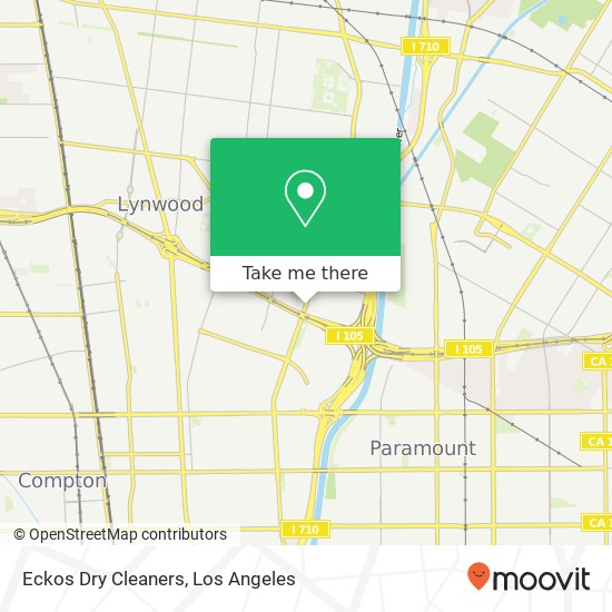 Eckos Dry Cleaners map