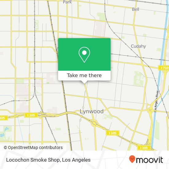 Mapa de Locochon Smoke Shop