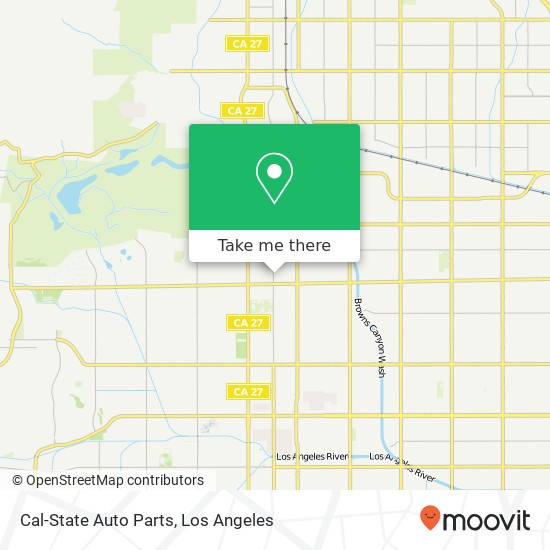 Cal-State Auto Parts map