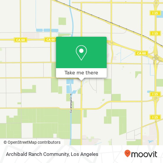 Archibald Ranch Community map