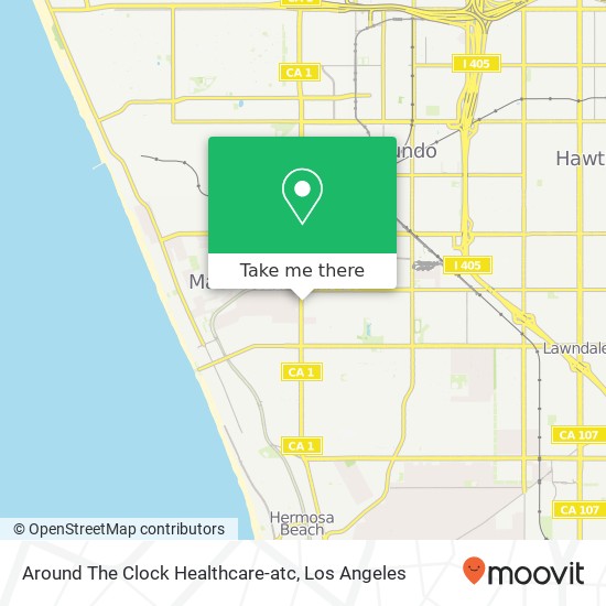 Around The Clock Healthcare-atc map