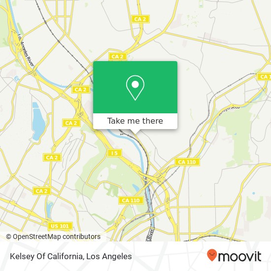 Mapa de Kelsey Of California