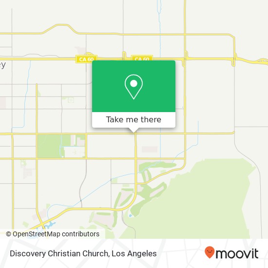 Mapa de Discovery Christian Church