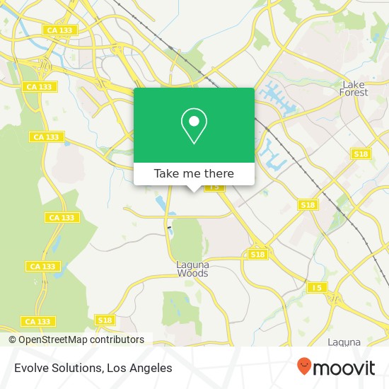 Evolve Solutions map