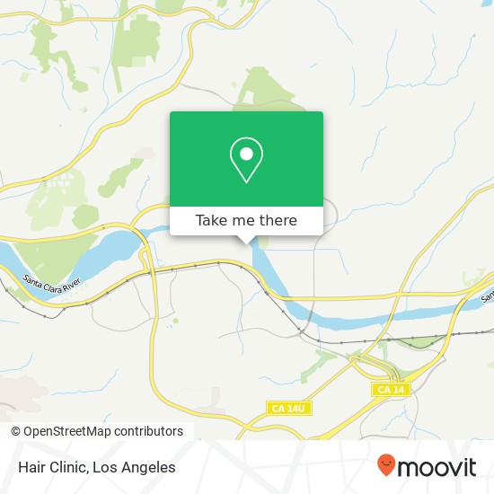 Hair Clinic map