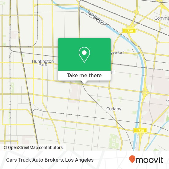 Cars Truck Auto Brokers map