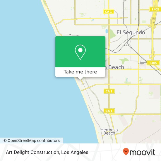 Art Delight Construction map