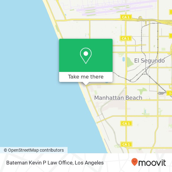 Bateman Kevin P Law Office map