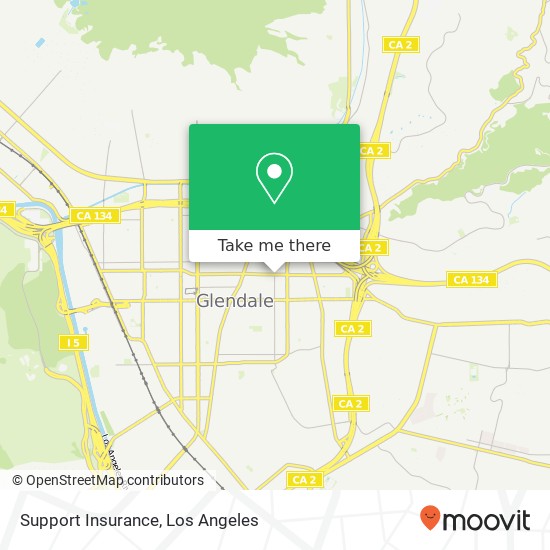 Support Insurance map