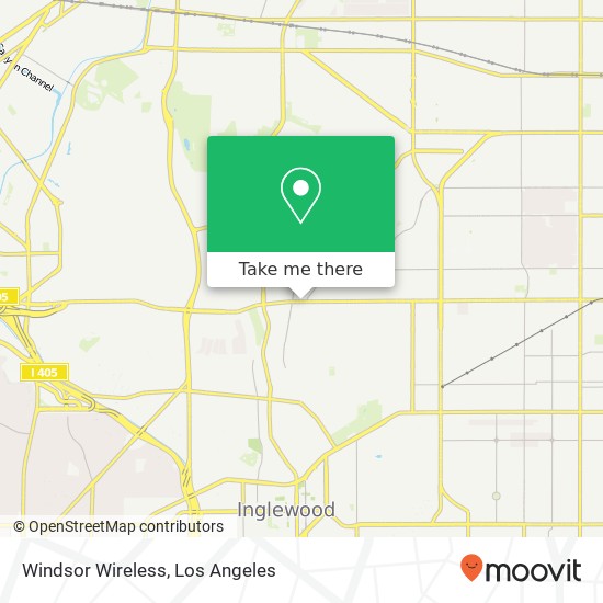 Windsor Wireless map