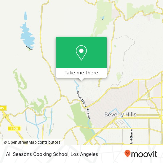 All Seasons Cooking School map