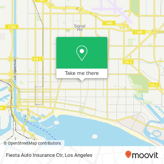 Mapa de Fiesta Auto Insurance Ctr
