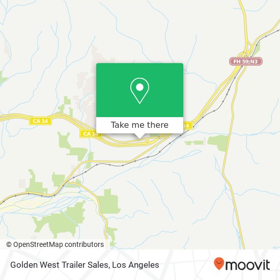 Golden West Trailer Sales map