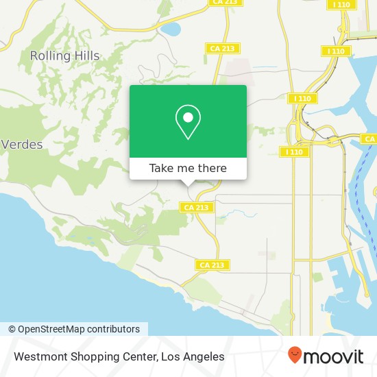 Westmont Shopping Center map