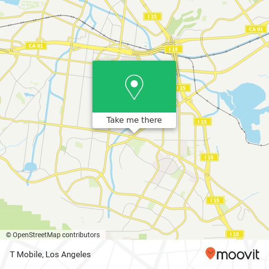 Mapa de T Mobile