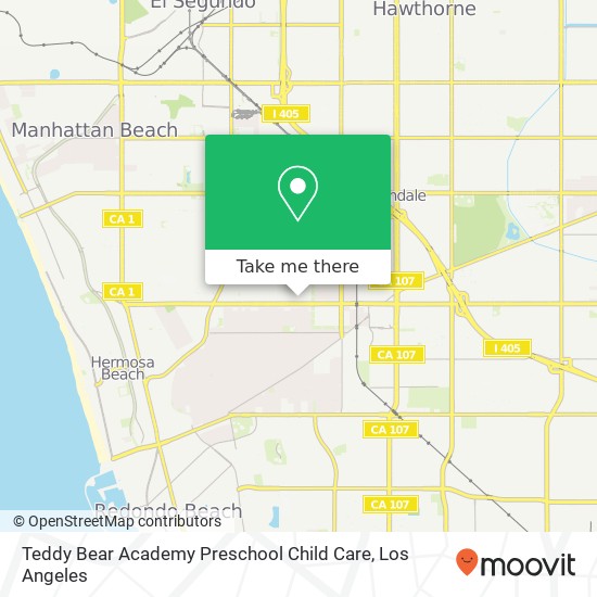 Teddy Bear Academy Preschool Child Care map