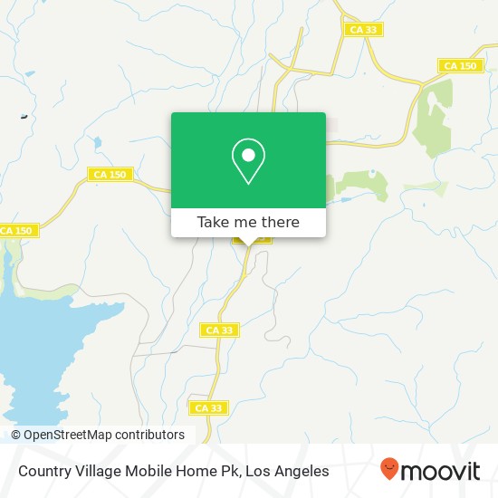 Country Village Mobile Home Pk map