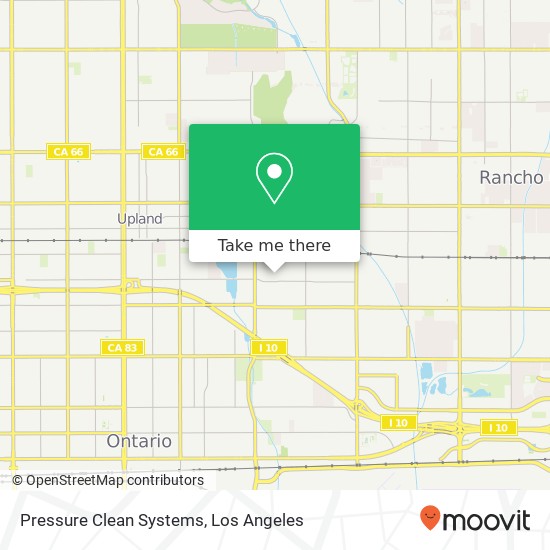 Pressure Clean Systems map