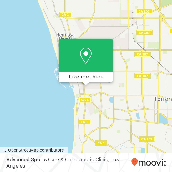 Advanced Sports Care & Chiropractic Clinic map