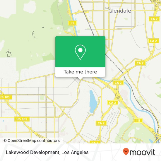 Lakewood Development map