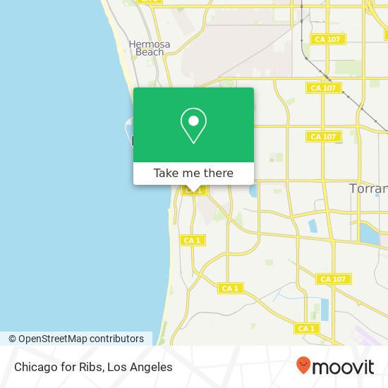 Mapa de Chicago for Ribs