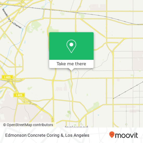 Mapa de Edmonson Concrete Coring &