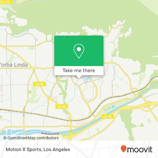 Mapa de Motion X Sports