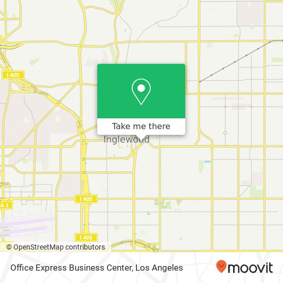 Office Express Business Center map