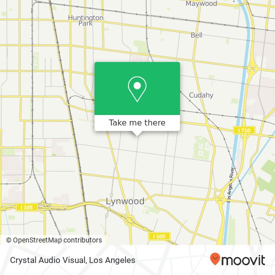 Mapa de Crystal Audio Visual
