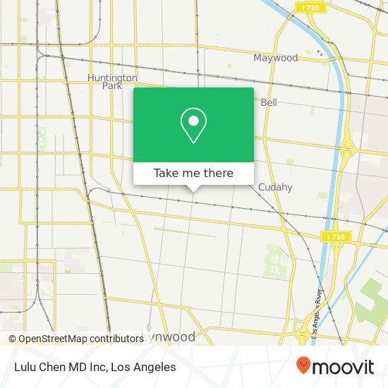 Lulu Chen MD Inc map