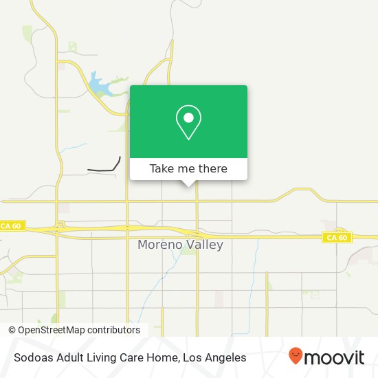 Sodoas Adult Living Care Home map