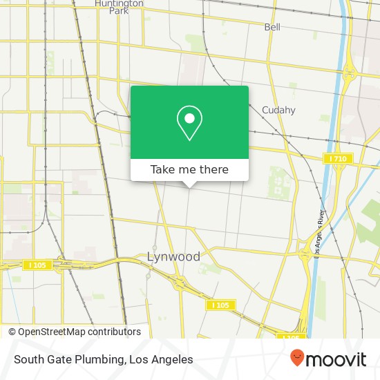 Mapa de South Gate Plumbing