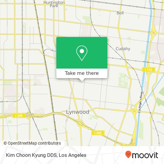 Kim Choon Kyung DDS map