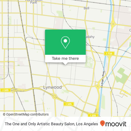 The One and Only Artistic Beauty Salon map