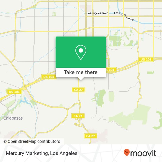 Mercury Marketing map