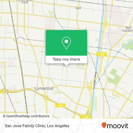 San Jose Family Clinic map