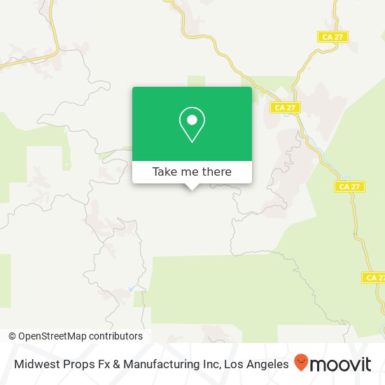 Midwest Props Fx & Manufacturing Inc map