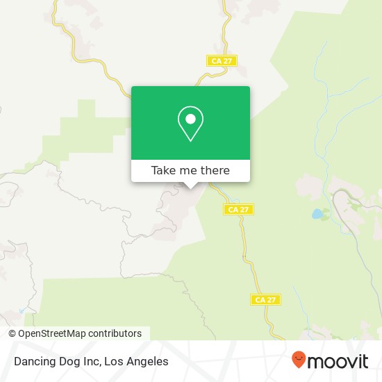 Dancing Dog Inc map