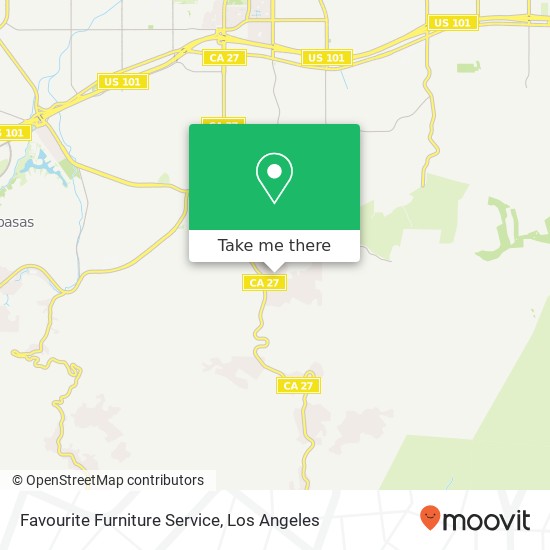 Favourite Furniture Service map