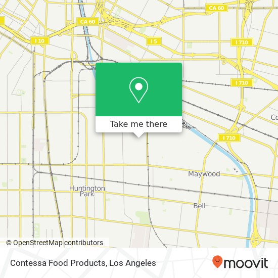 Contessa Food Products map