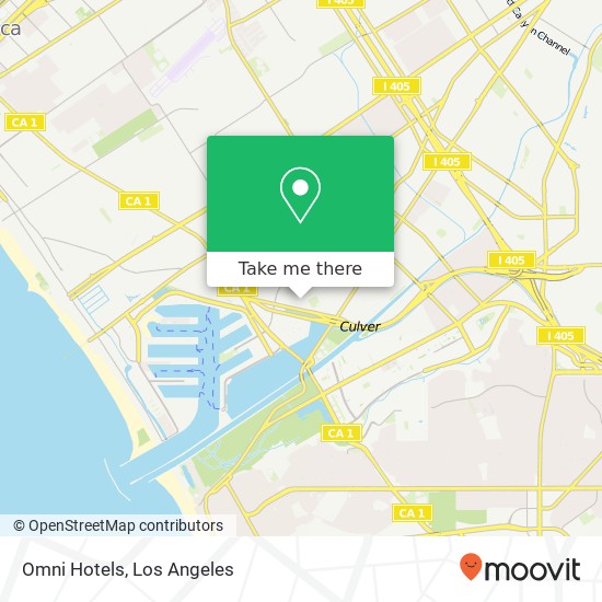 Omni Hotels map