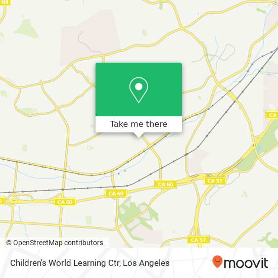 Children's World Learning Ctr map