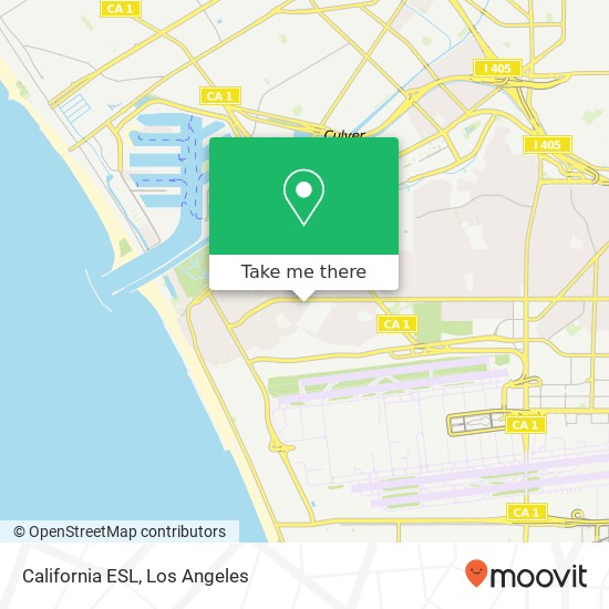 Mapa de California ESL