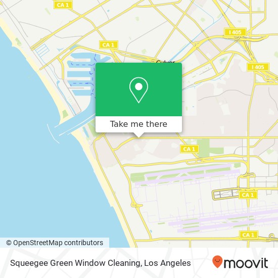 Squeegee Green Window Cleaning map