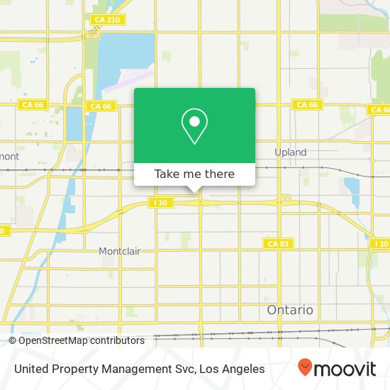 Mapa de United Property Management Svc